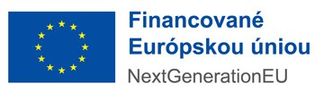 Financované Európskou úniou – NextGenerationEU