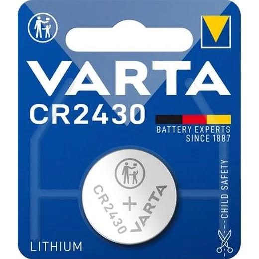 Gombíková batéria, CR2430, 1 ks, VARTA "Professional"