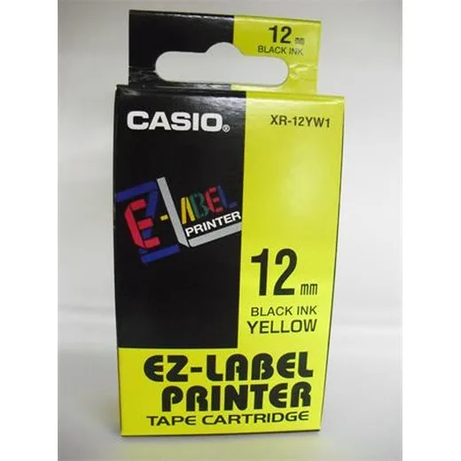 12mm x 8m páska žltá-čierna
