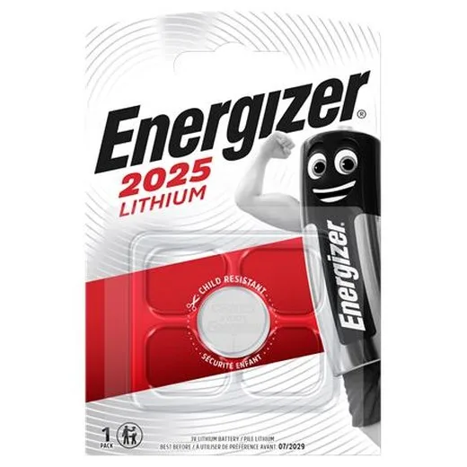 Gombíková batéria CR2025, 1 ks, ENERGIZER