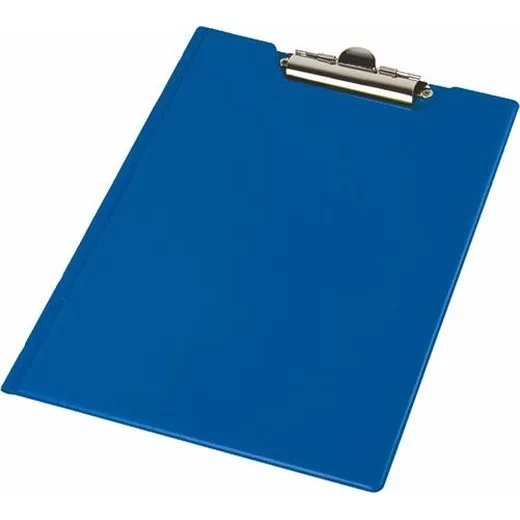 Podložka na písanie, s príklopom, A4, rohové vrecko, PANTAPLAST, tmavomodrá
