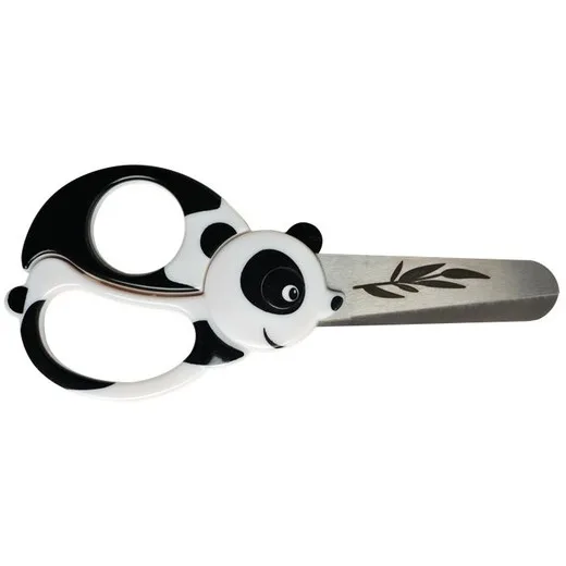 Nožnice, detské, 13 cm, FISKARS, panda