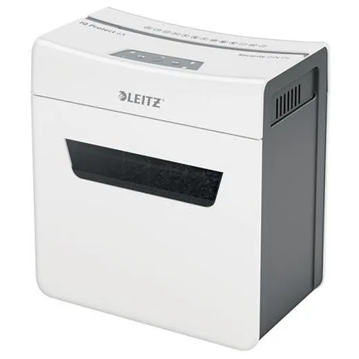 Skartovací stroj, konfety, 6 listov, LEITZ "IQ Protect 6X"