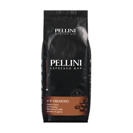 Káva, pražená, zrnková, 1000 g, PELLINI "Cremoso"