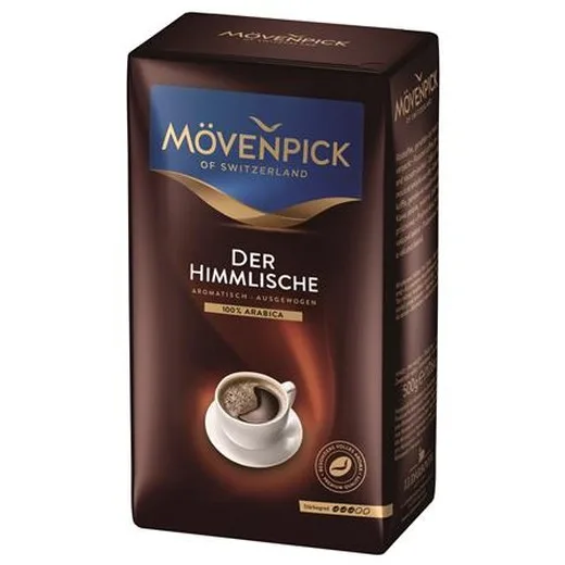 Káva, pražená, mletá, vo vákuovom balení, 500 g, MÖVENPICK "Himmlische"
