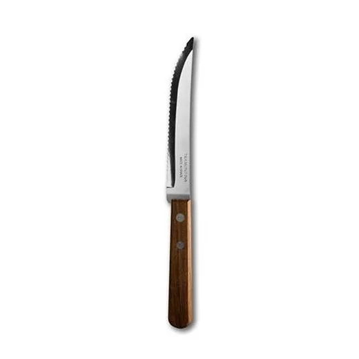 Nôž na steak, 20,5 cm, 6 ks, drevená rukoväť