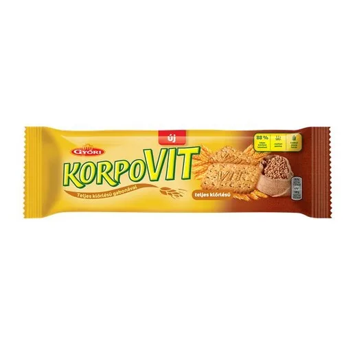 Korpovit sušienky, 174 g, GYŐRI, celozrnné