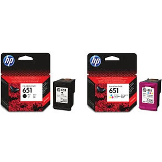 C2P10AE náplň k tlačiarňam Deskjet Ink Advantage 5575, HP 651 čierna, 600 strán