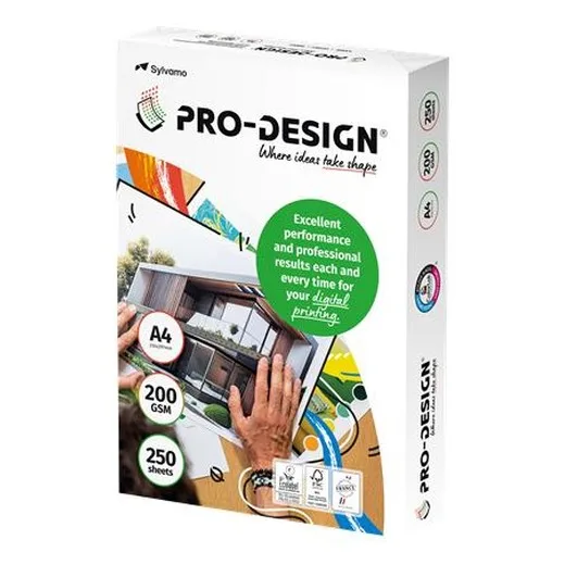 Kopírovací papier, digitálny, A4, 200 g, PRO-DESIGN