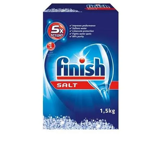 Regeneračná soľ do umývačky riadu, 1,5 kg, FINISH