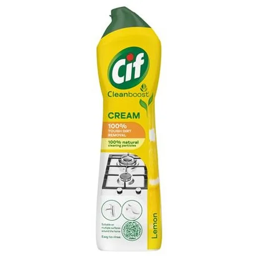 Tekutý prášok 720 g/500 ml, CIF "Cream", citrón