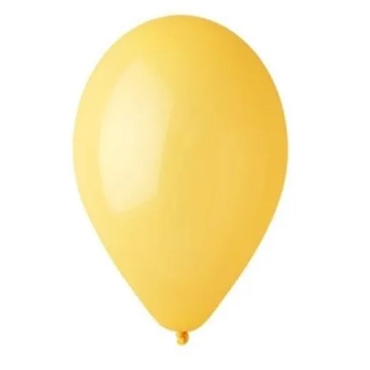 Balón, 26 cm, žltý