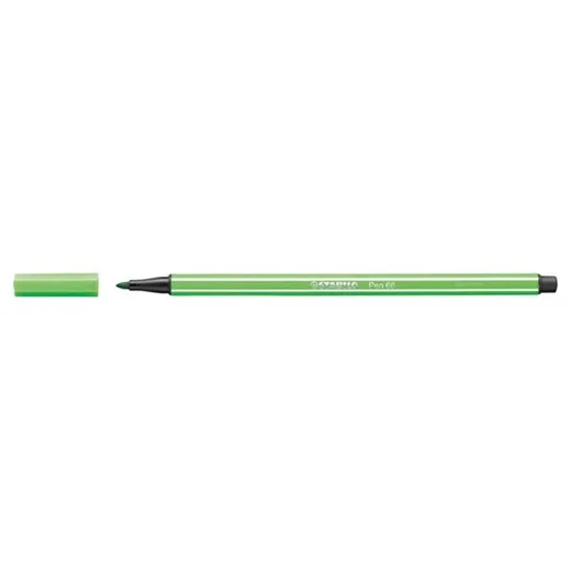 Popisovač, 1 mm, STABILO "Pen 68", zelený
