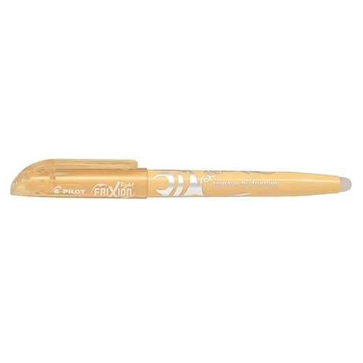 Zvýrazňovač, 1-3,3 mm, zmazateľný, PILOT "Frixion Light Soft", pastelová oranžová