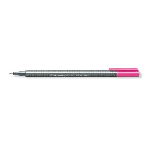 Liner, 0,3 mm, STAEDTLER "Triplus 334", neónovo ružový