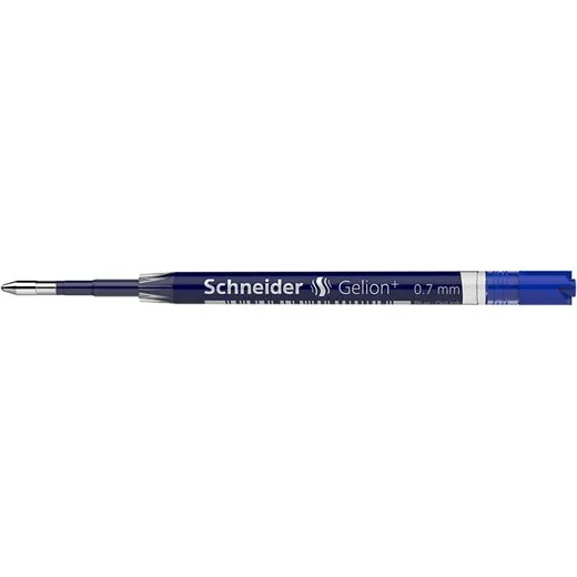 Náplň do gélových pier, 0,4 mm, SCHNEIDER "Gelion +", modrá