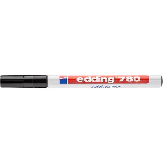 Lakový popisovač, 0,8 mm, EDDING "780", čierny
