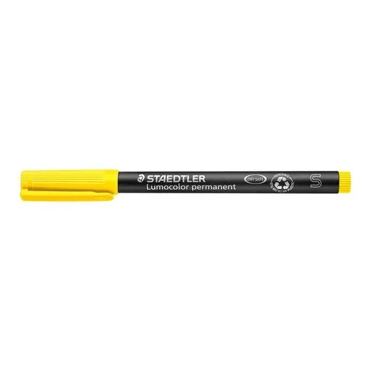 Permanentný popisovač, OHP, 0,4 mm, STAEDTLER "Lumocolor® 313 S", žltá