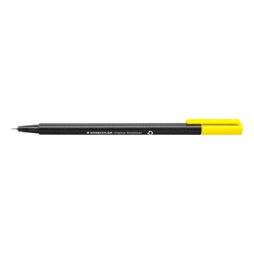 Liner, 0,3 mm, STAEDTLER "Triplus", žltý