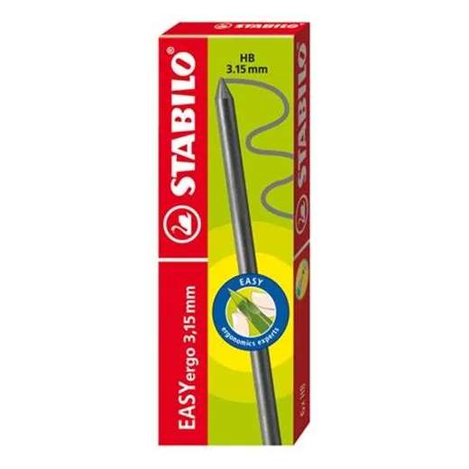 Tuha do ceruziek, 3,15 mm, HB, STABILO  "Easy Ergo"