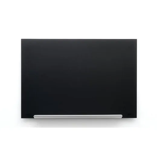 Magnetická sklenená tabuľa, 38,1x67,7 cm, NOBO "Impression Pro", čierna