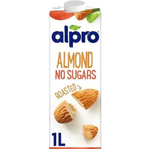 Mandľový nápoj, bez cukru, 1l, ALPRO