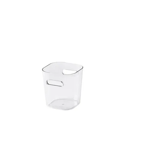 Úložný box, plastový, 0,6 l, SMARTSTORE "Compact Clear Mini", priehľadný