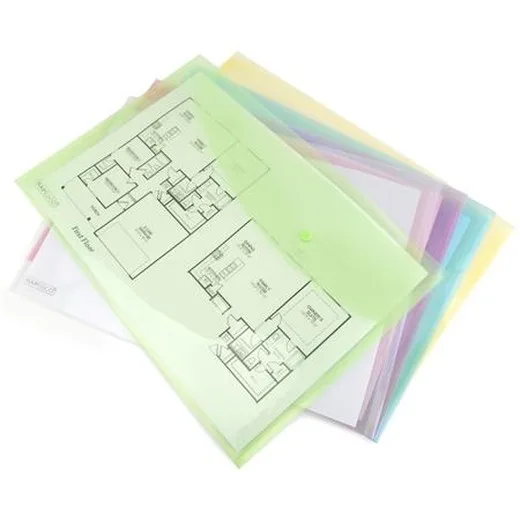 Obal na patent, A3, PP, RAPESCO, mix farieb