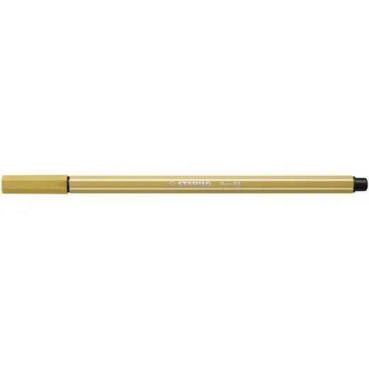 Popisovač, 1 mm, STABILO "Pen 68", khaki