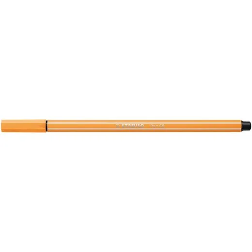 Popisovač, 1 mm, STABILO "Pen 68", papája