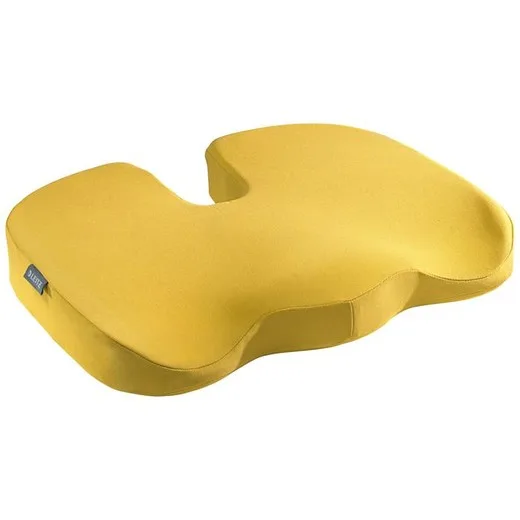 Vankúš na sedenie, ergonomický, LEITZ "Ergo Cosy", teplá žltá