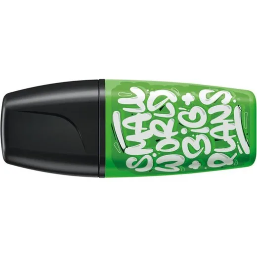 Zvýrazňovač, 2-5 mm, STABILO "Boss Mini Snooze One", zelená