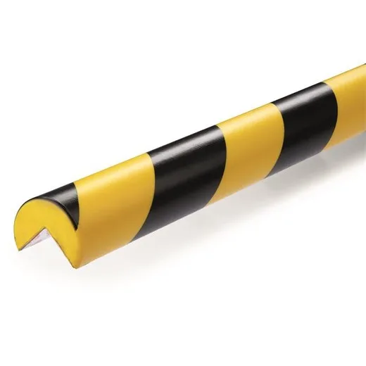 Ochranný profil na rohy, DURABLE "C25R", žltá-čierna