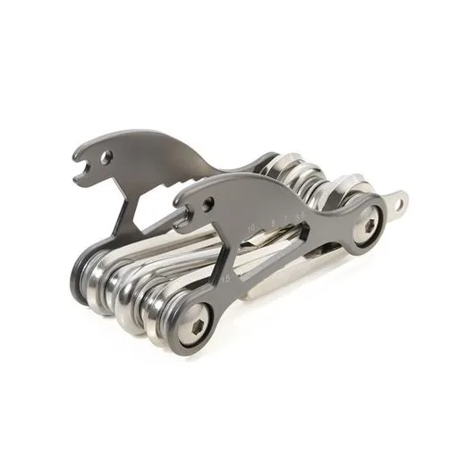 Cyklistické náradie, 18 funkcií, TROIKA "Bike Multitool", strieborná