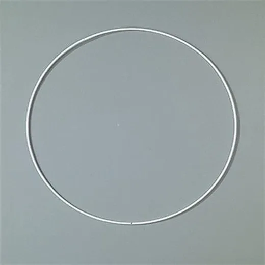 Kovová obruč, biela, EFCO, 25 cm