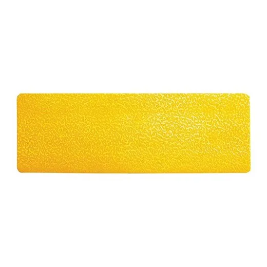 Podlahové značenie, 50x150 mm, DURABLE "Pásik", žltá