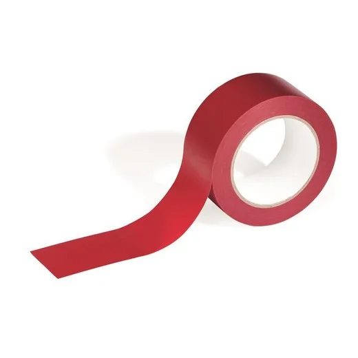 Označovacia páska, 50 mm x 33 m, 0,16 mm, DURABLE "DURALINE", červená