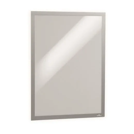 Informačný rám, A2, DURABLE "DURAFRAME POSTER", strieborná