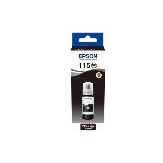 T07C14 Atrament do EcoTank L8160, L8180 tlačiarní, EPSON, čierna, 70 ml
