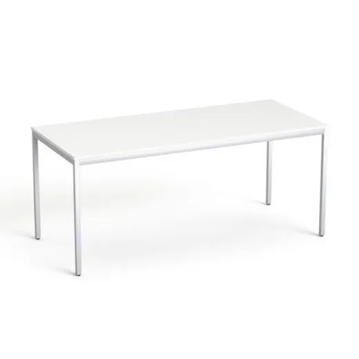 Stôl s kovovými nohami, univerzálny, 75x170 cm, MAYAH "Freedom SV-40", biela