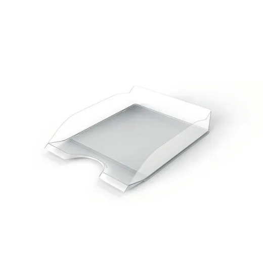 Odkladač, plastový, DURABLE, "Basic", priehľadná