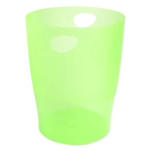Odpadkový kôš, 15 l, PP, EXACOMPTA "Linicolor", zelený