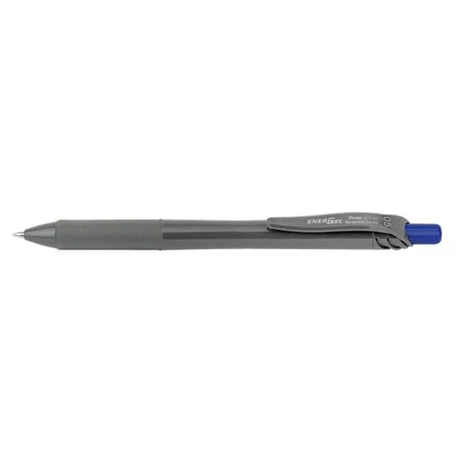 Roller, atrament vhodný na podpisovanie, 0,25 mm,  stláčací mechanizmus, PENTEL "Energel BLP-105", modrý