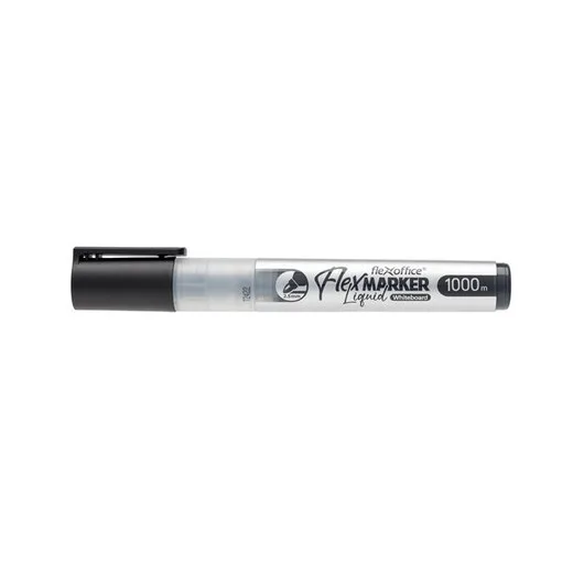Popisovač na tabule, 2,5 mm, kuželový hrot, FLEXOFFICE "WB016", čierny