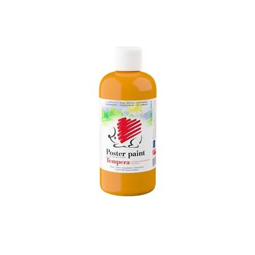 Tempera, 500 ml, ICO "Ježko", svetlohnedá