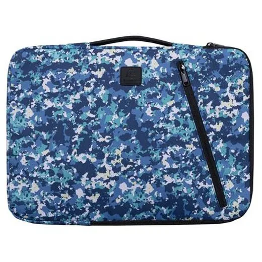 Puzdro na notebook, 15-16", EXACOMPTA, modrý vzor