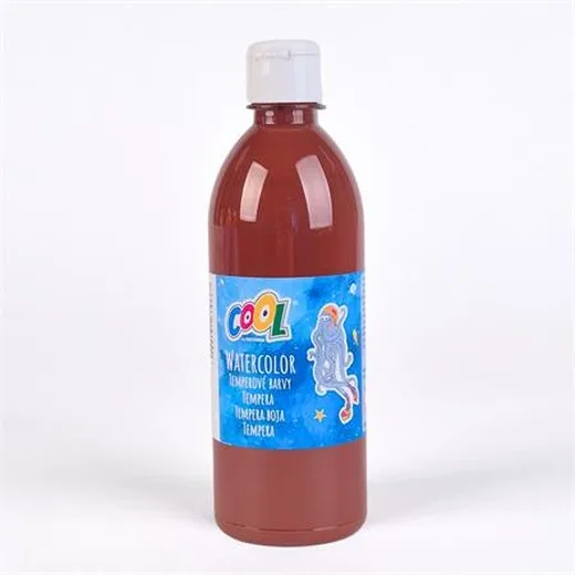 Tempera, COOL BY VICTORIA, 500 ml, hnedá