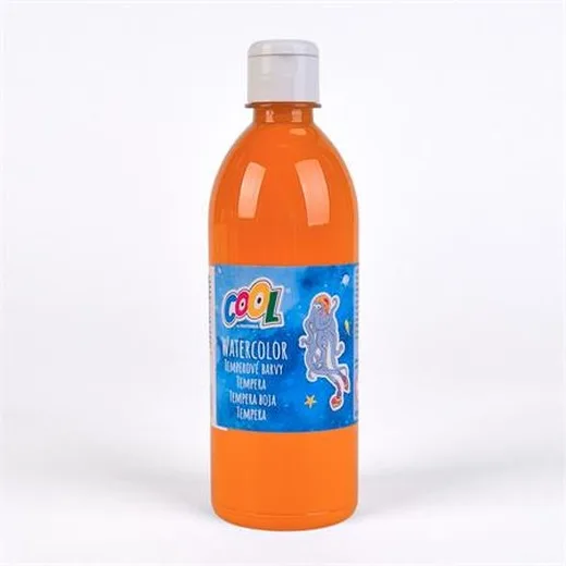Tempera, COOL BY VICTORIA, 500 ml, oranžová