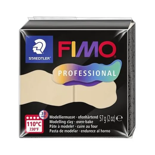 Modelovacia hmota, 57 g, vypaľovacia, FIMO "Professional", šampanská