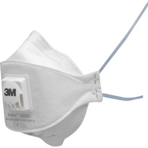 Respirátor s ventilom, 3M "9322+ Aura"